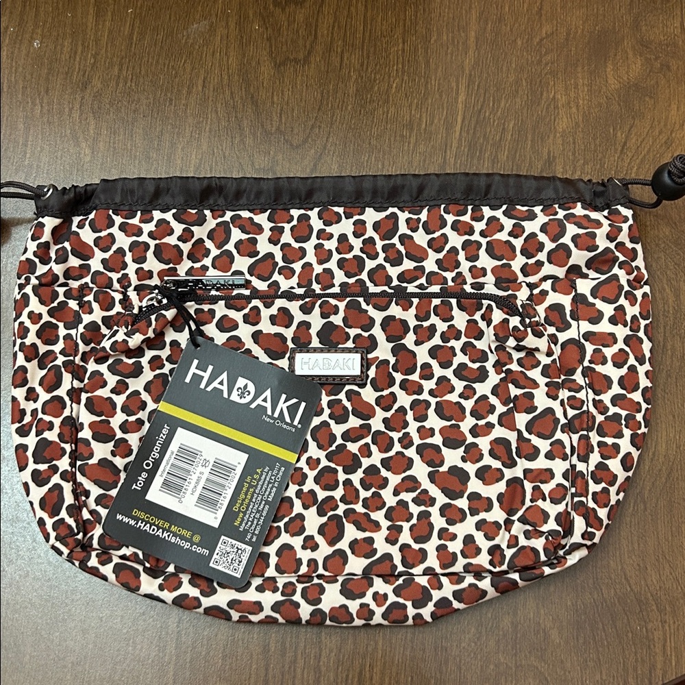 Haiku Wild Patterned Drawstring Pouch - Picture 2 of 5